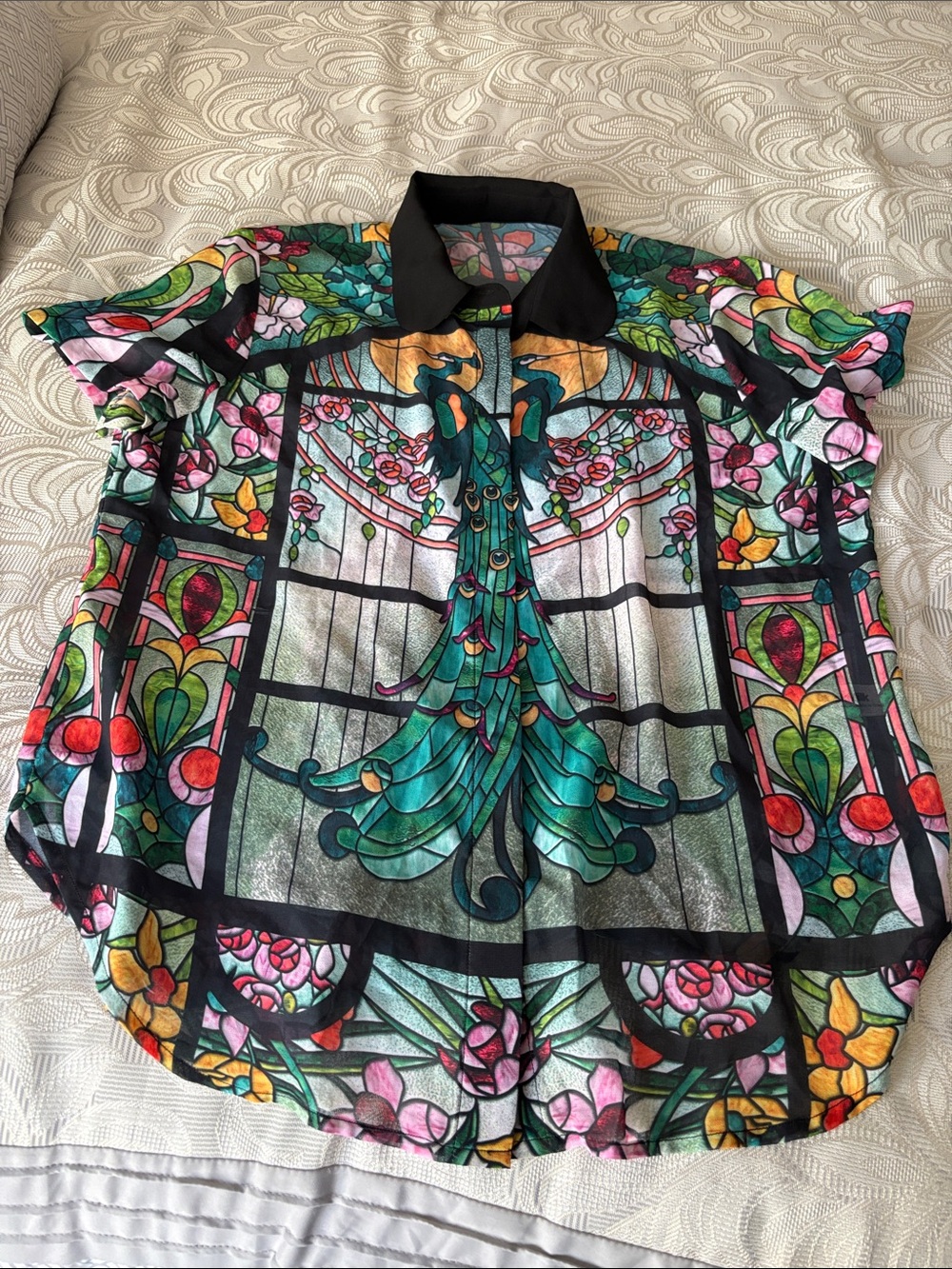 Blackmilk stained glass shirt